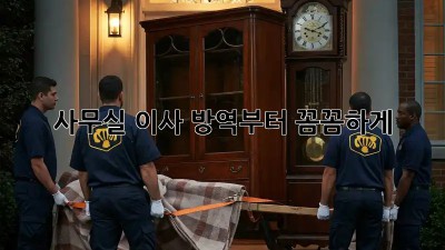 사무실 이사? 방역부터 꼼꼼하게!